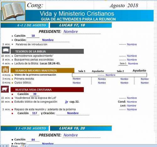 Más información sobre "Vida Y ministerio Cristianos Agosto 2018"