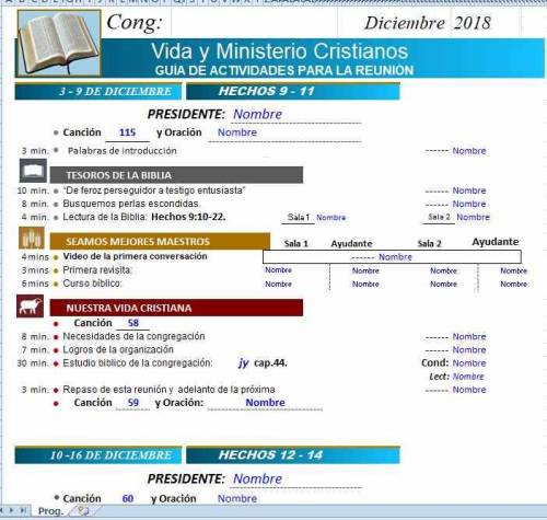 Más información sobre "Vida Y Ministerio Cristianos Dic. 2018"