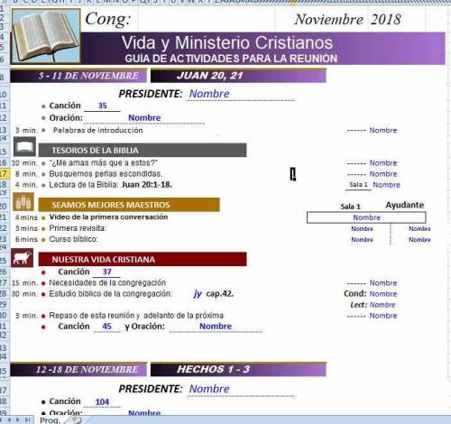 Más información sobre "Vida Y Ministerio Cristianos Nov. 2018"