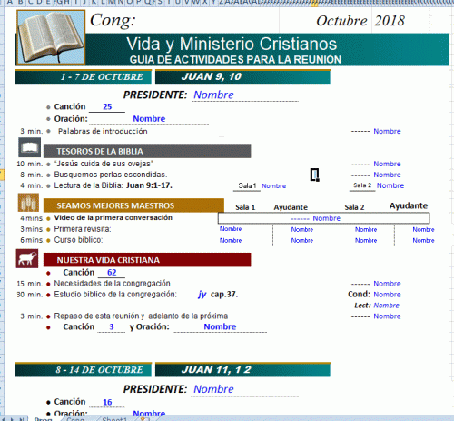 Más información sobre "Vida Y Ministerio Cristianos Oct. 2018"