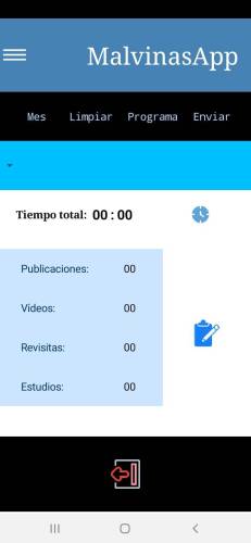 Más información sobre "App Malvinas - Para registro personal de las actividades del ministerio (Android)"