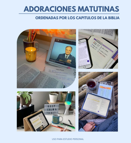 Más información sobre "ADORACIONES MATUTINAS ORDENADAS POR CAPITULOS DE LA BIBLIA"